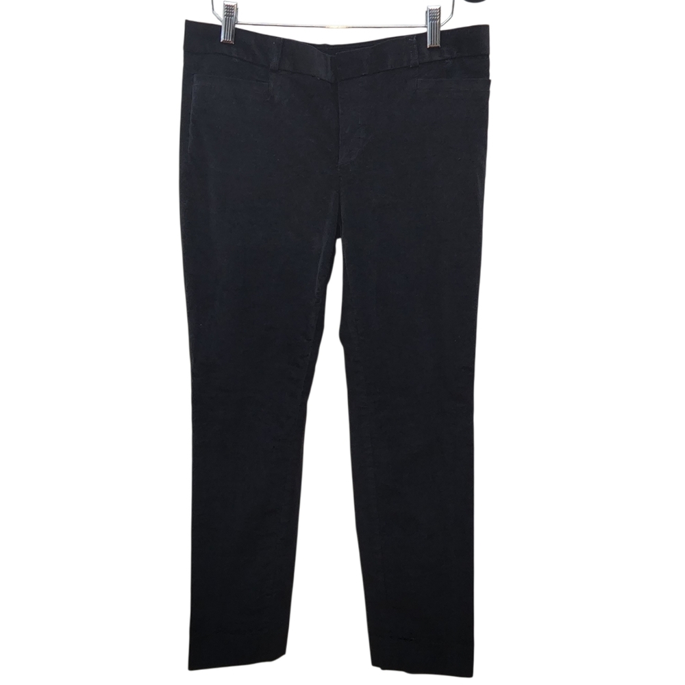 Banana Republic Sloan Crop Velvet Ankle Pants Women's Size 6
